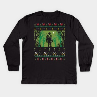 The Legend Ugly Sweater Kids Long Sleeve T-Shirt